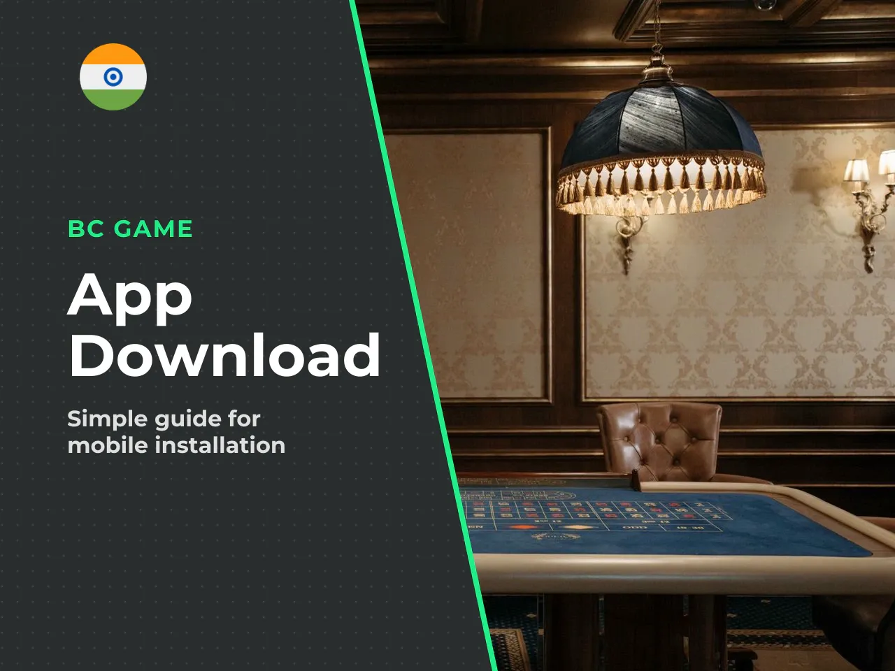 Step-by-step APK installation flow. First, visit