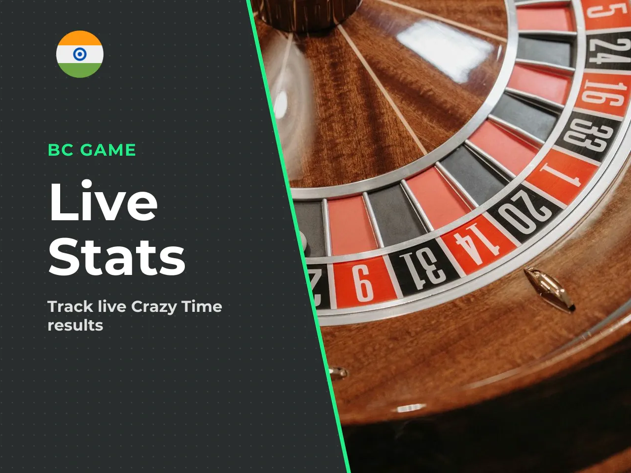 Tracking stats for Crazy Time A