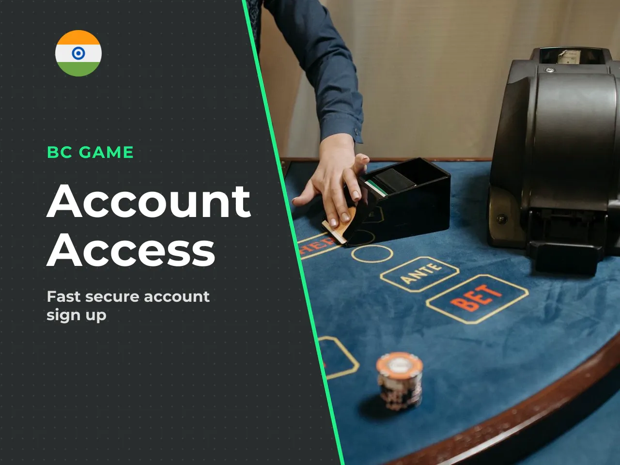 Registration, login and account access in