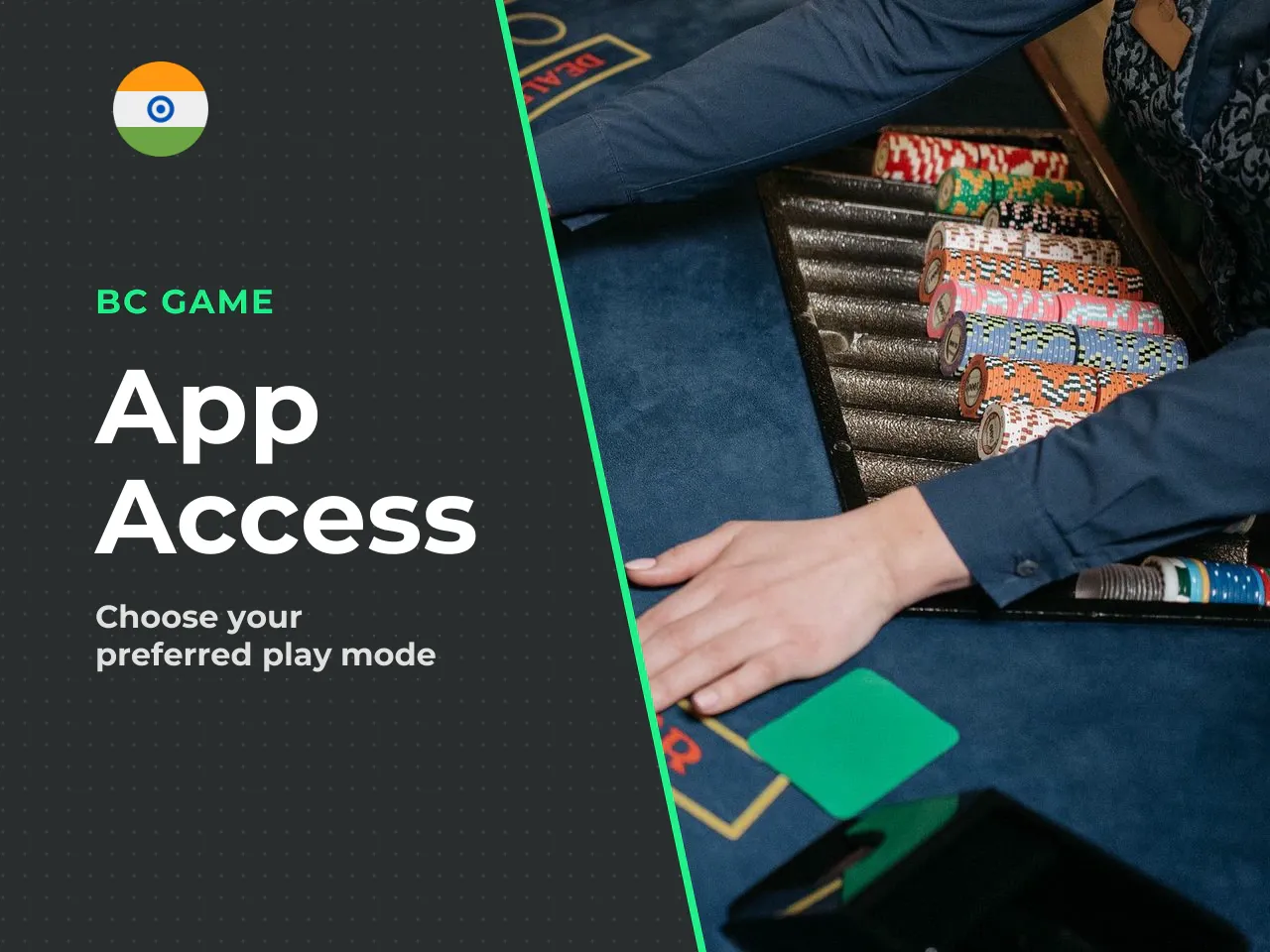 Browser play vs app-based access. Browser